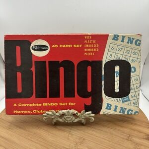 VINTAGE 1959 WHITMAN BINGO GAME‎